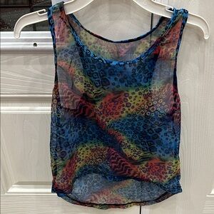Motionwear Vibrant Sheer Tank Top
